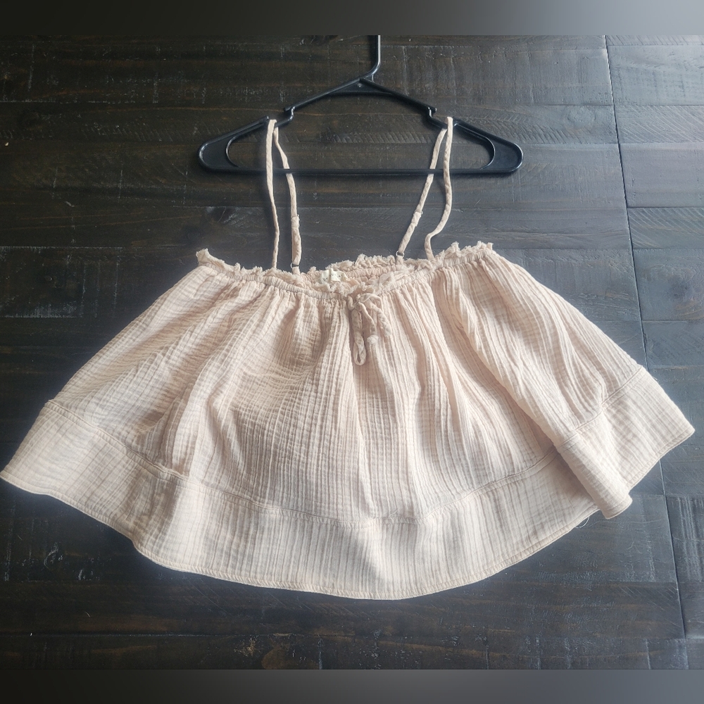 Together Cream A-Line Women's Top